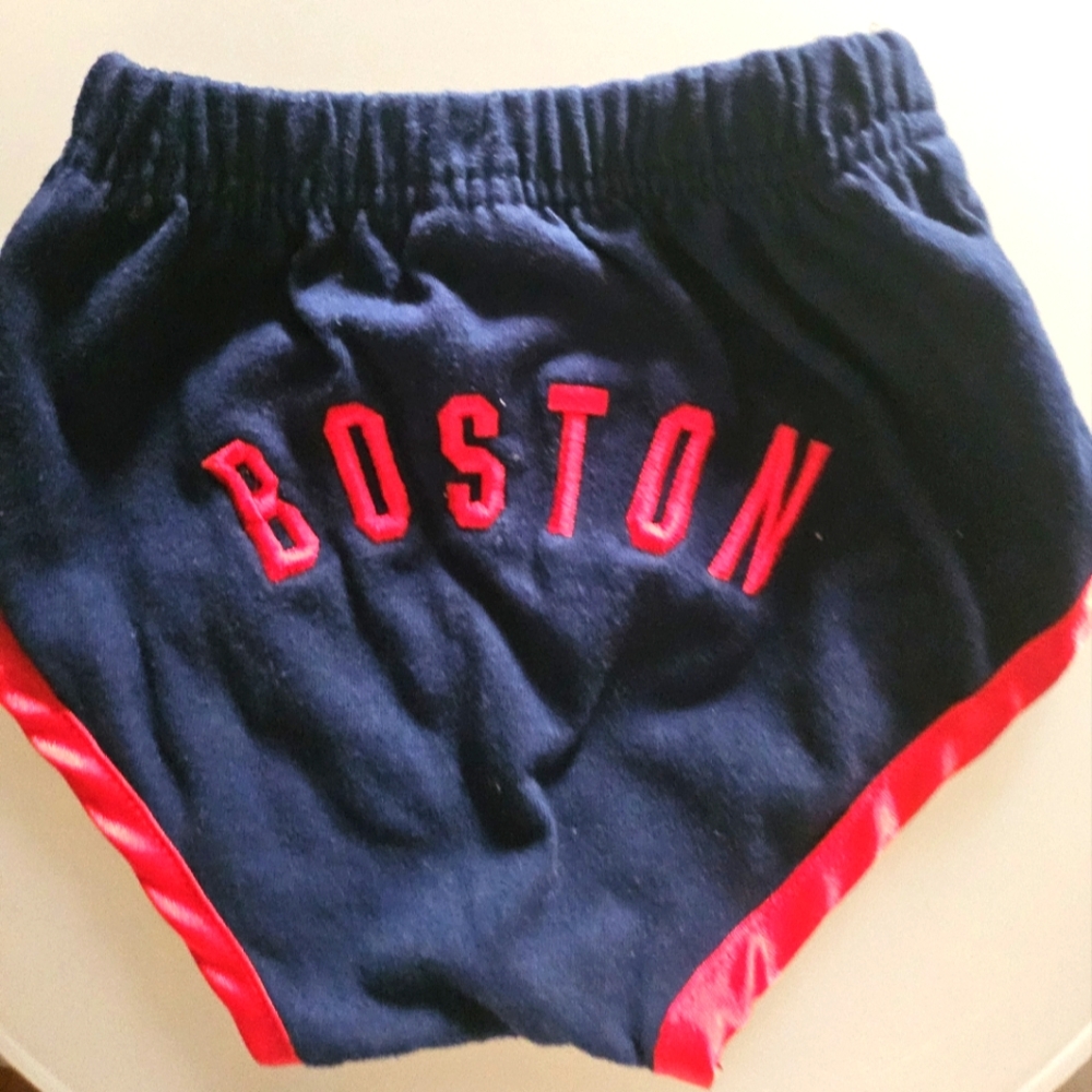 Boston Red Sox Nike MLB Blue and Baby Diaper Cover